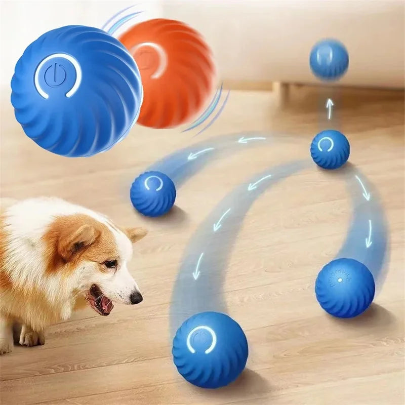 USB Automatic Bouncing Ball Toy for Dogs and Cats
