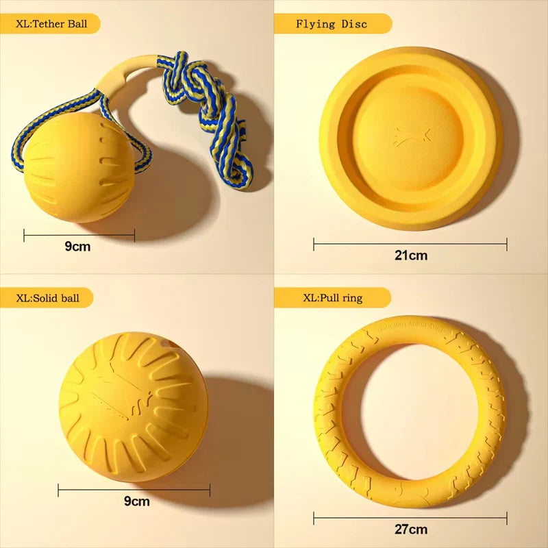 4-Piece Durable Dog Toy Set