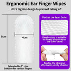 Ear Mite Removal Wipes for Cats and Dogs
