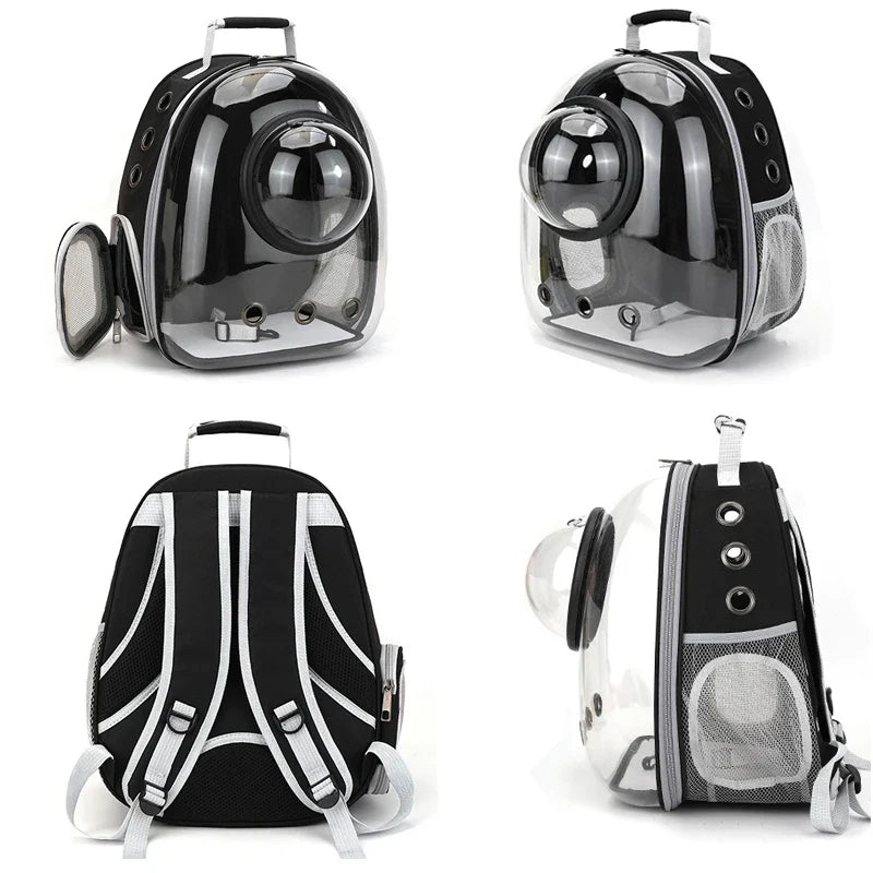 Space Capsule Pet Carrier Backpack for Cats and Small Dogs - view 5