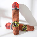 Plush Cigar Chew Toy for Medium and Large Dogs - view 3