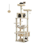 Large Cat Tree Tower with Hammock, Perches and Condos - view 10