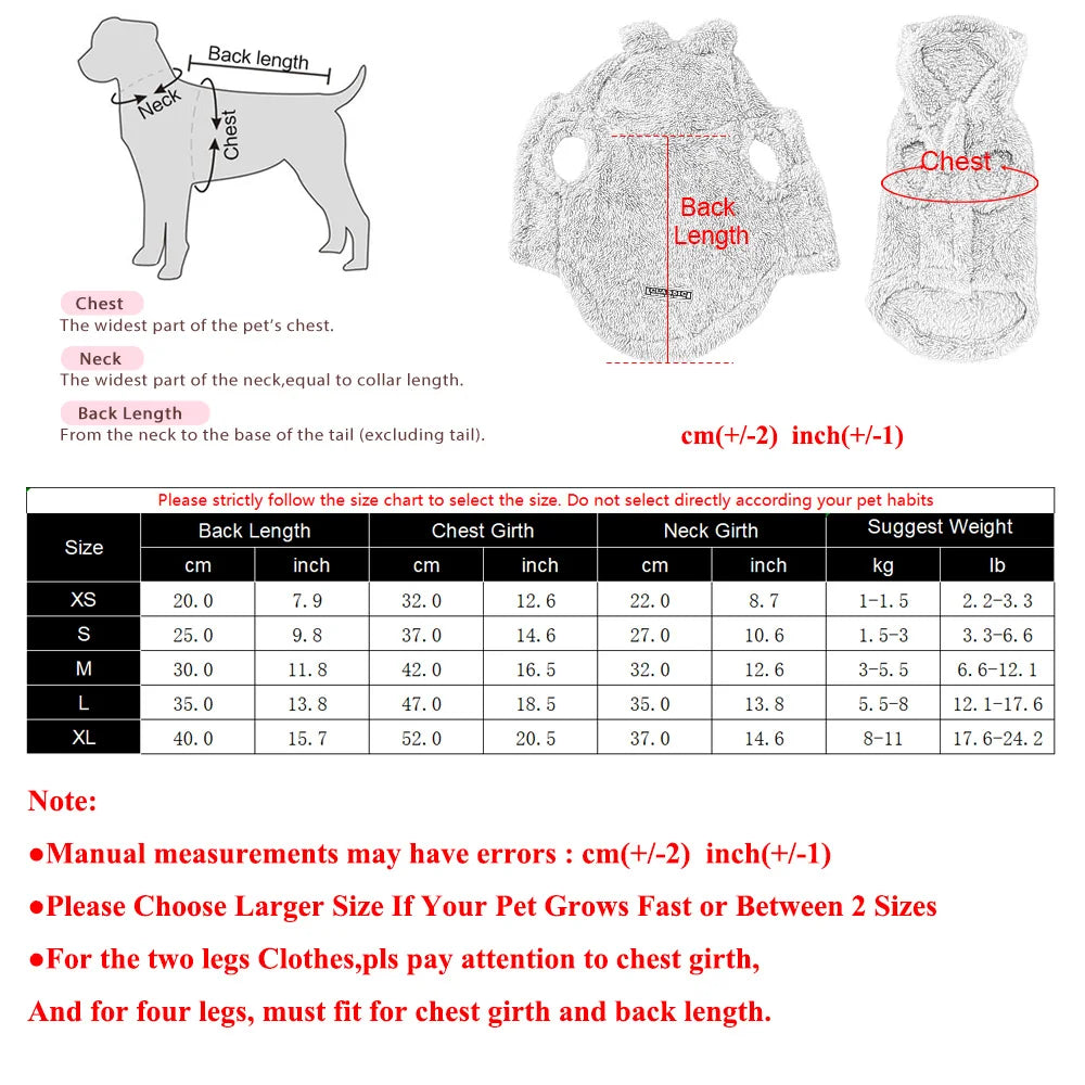 Warm Fleece Sweater for Cats and Small Dogs - view 4