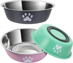 Non-Slip Stainless Steel Dog Bowl