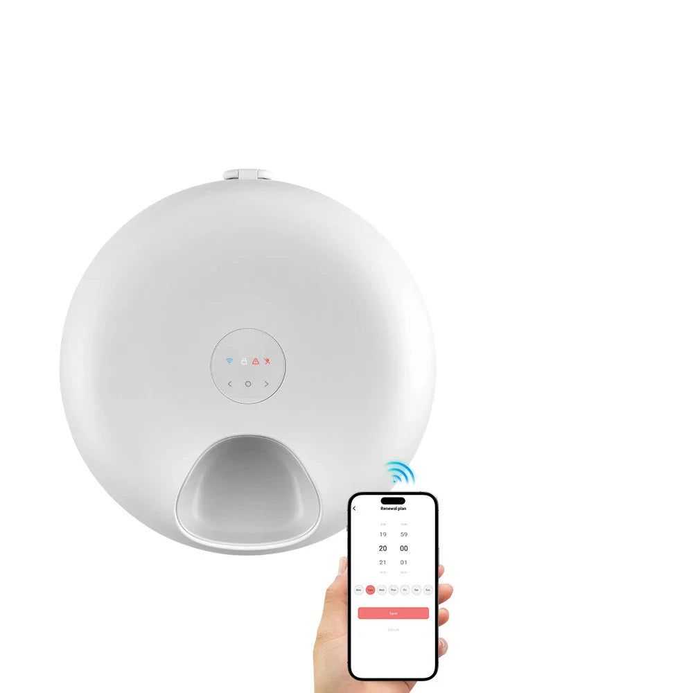 Rechargeable Timed Wet Food Feeder for Cats and Dogs - view 7