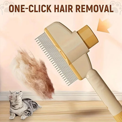 Pet Hair Remover Kit Multifunction Dog Steamy Brush Massager Spray Hair Removal Cat Grooming Comb Dogs Hair Cleaning
