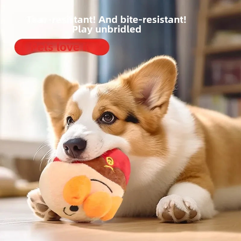 Rechargeable Jumping Plush Piggy Ball Dog Toy - view 2