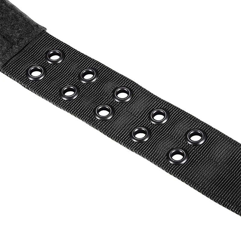 1pc Medium to Large Nylon Tactical Pet Dog Collar - Adjustable and Durable, Suitable for Medium and Large Dogs.