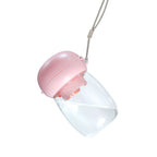 Portable Pet Travel Water Cup with Lanyard, 300-550ml