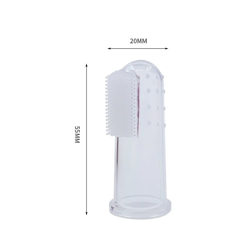 Silicone Finger Toothbrush for Dogs and Cats