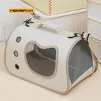 Foldable Breathable Shoulder Carrier Bag for Cats and Small Dogs