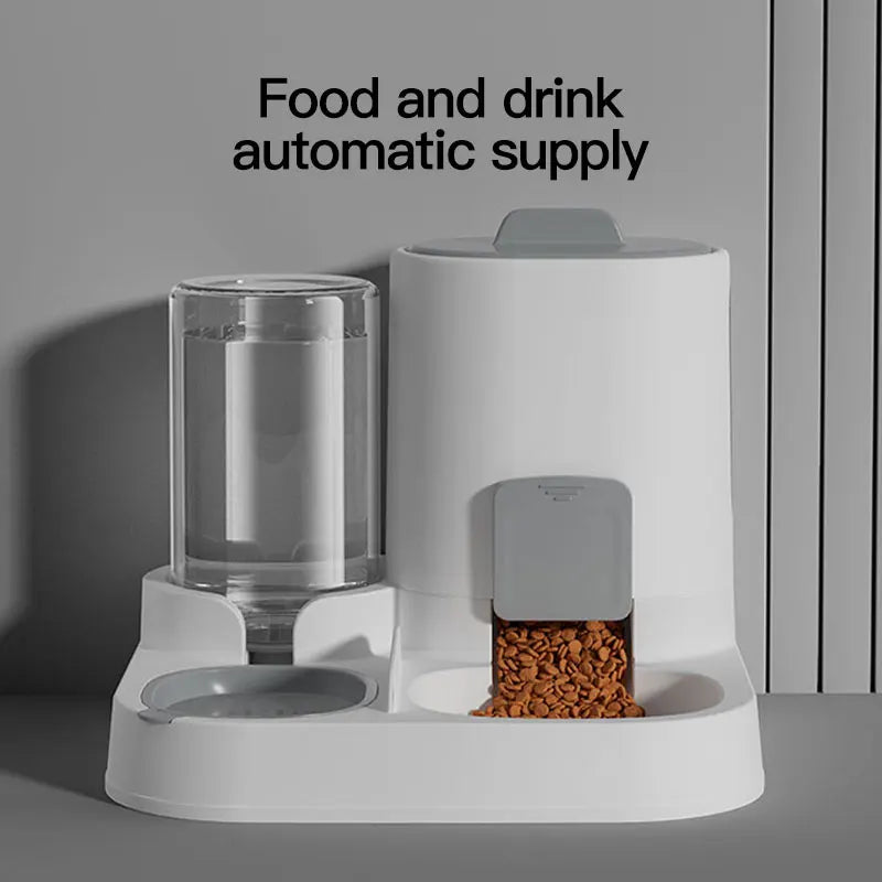 Gravity-Fed Automatic Cat Water Dispenser