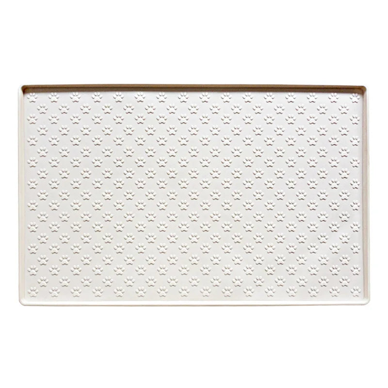 Silicone material dog drinking water and eating mat cat mat pet mat waterproof wear-resistant durable easy to clean pet supplies
