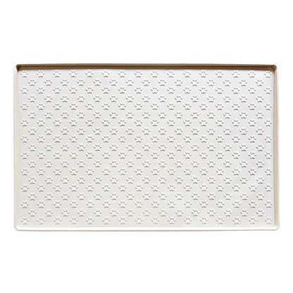 Silicone material dog drinking water and eating mat cat mat pet mat waterproof wear-resistant durable easy to clean pet supplies
