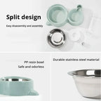 Automatic Pet Food and Water Fountain