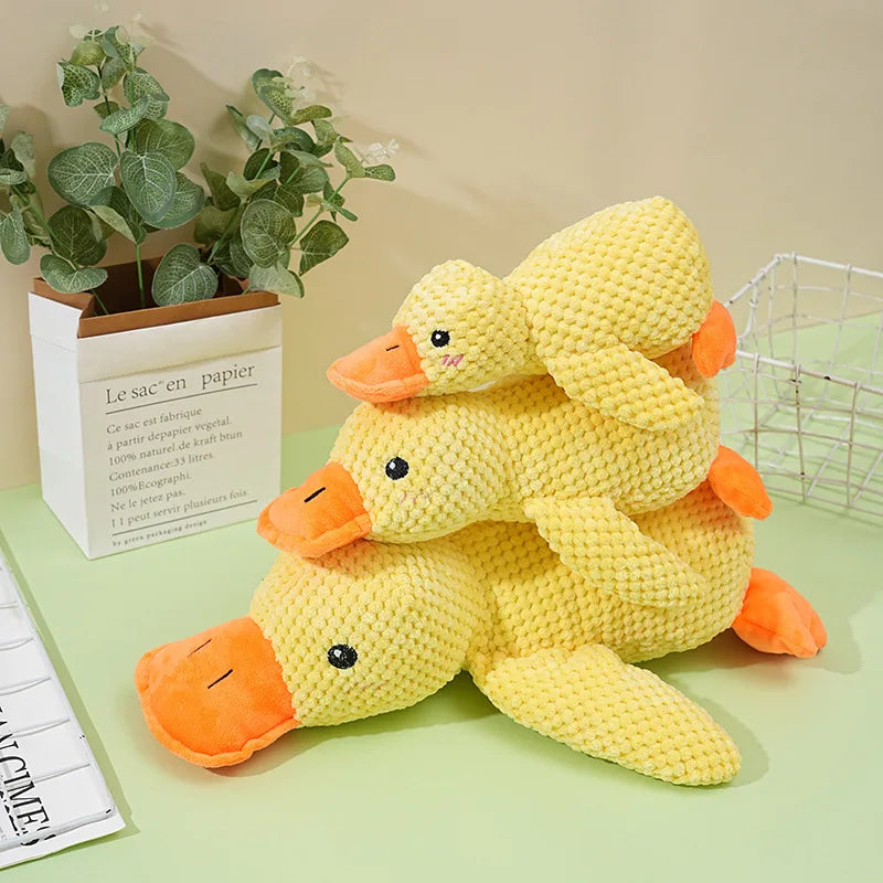 Plush Squeaky Duck Dog Toy