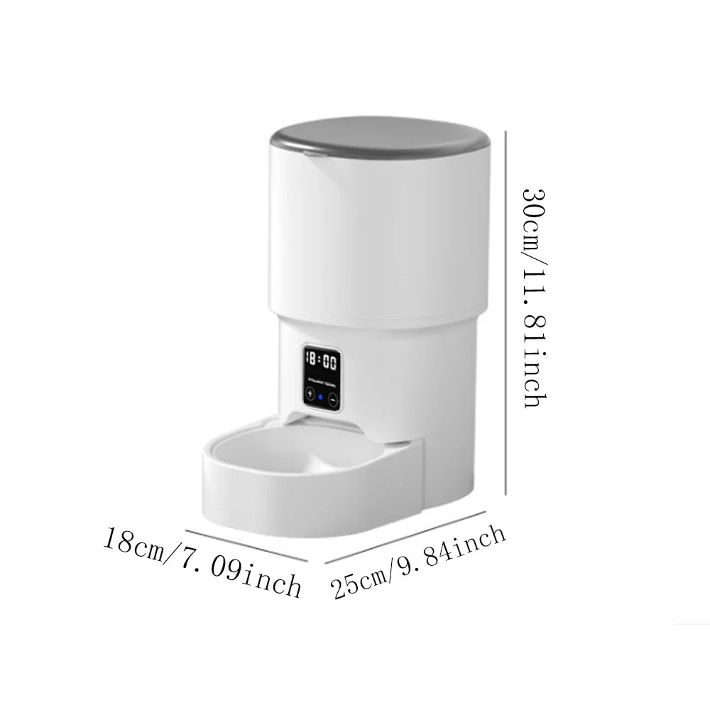 4L Wi-Fi Automatic Cat Feeder (Plug Not Included) - view 3