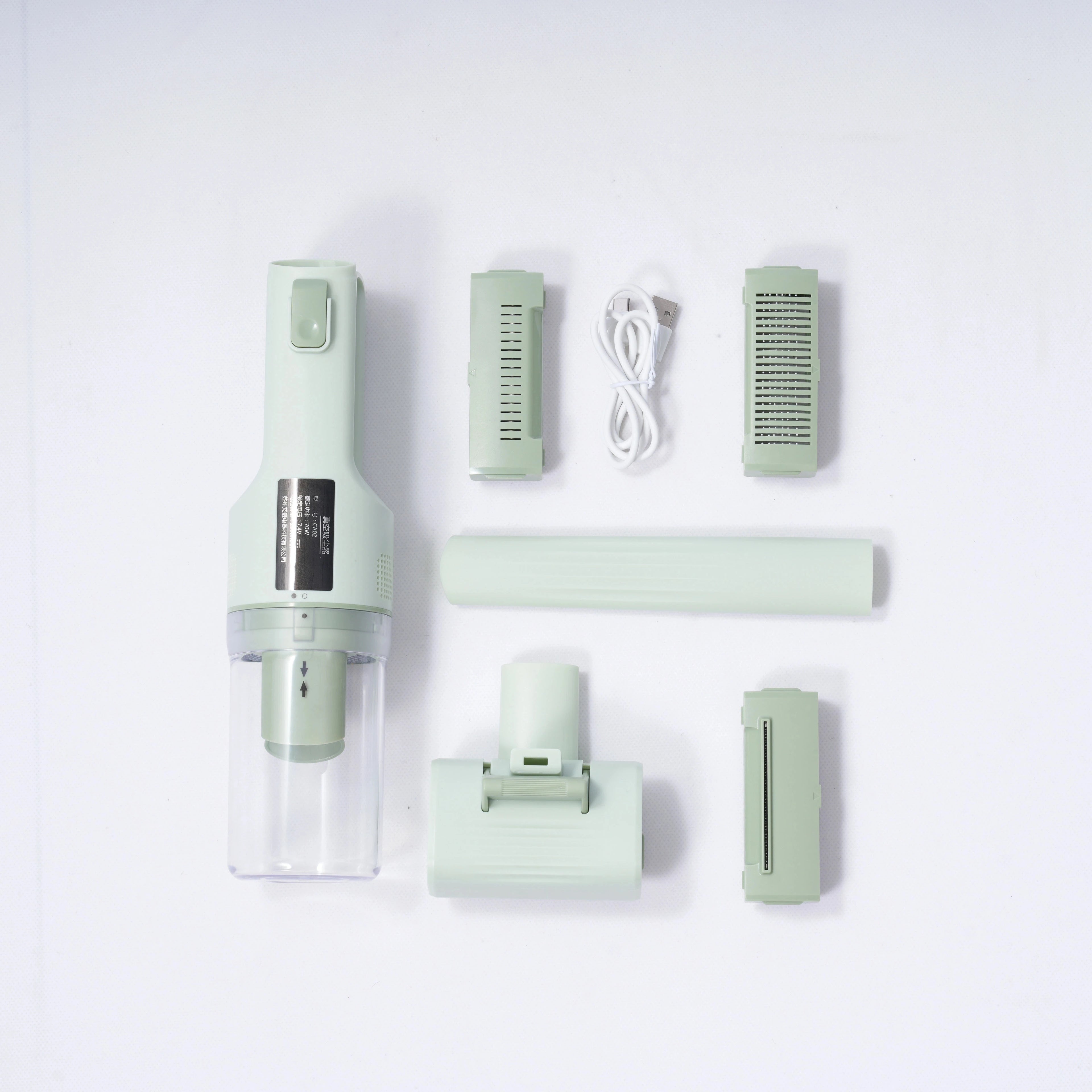 Pet Grooming Vacuum Kit with 5 Brush Heads