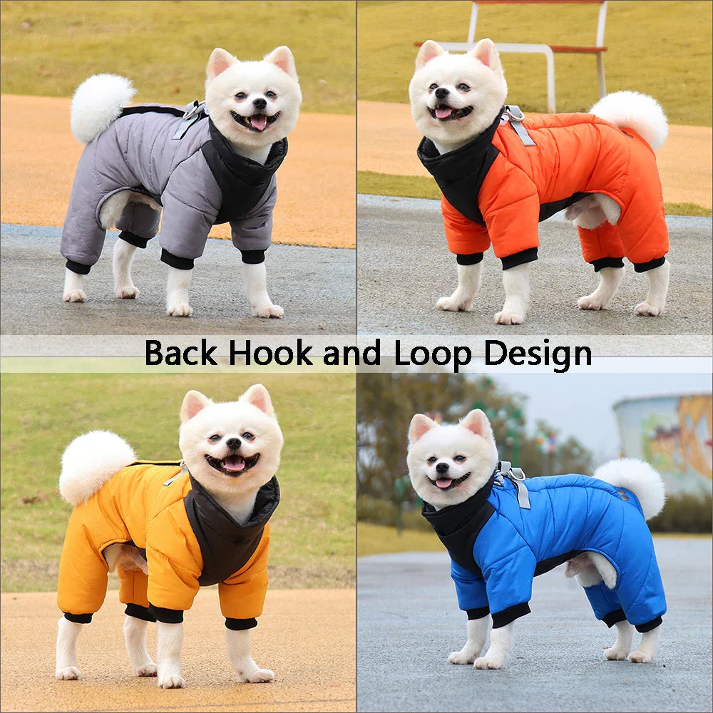 Thick Waterproof Winter Coat for Small and Medium Dogs - view 2