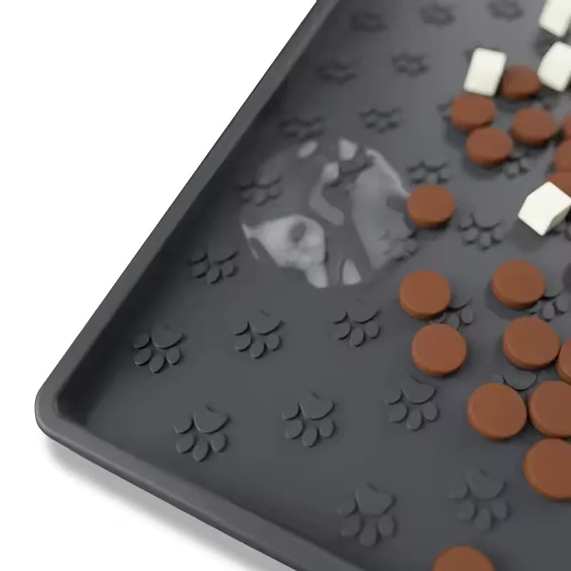 Waterproof Silicone Feeding Mat for Dogs and Cats - view 2
