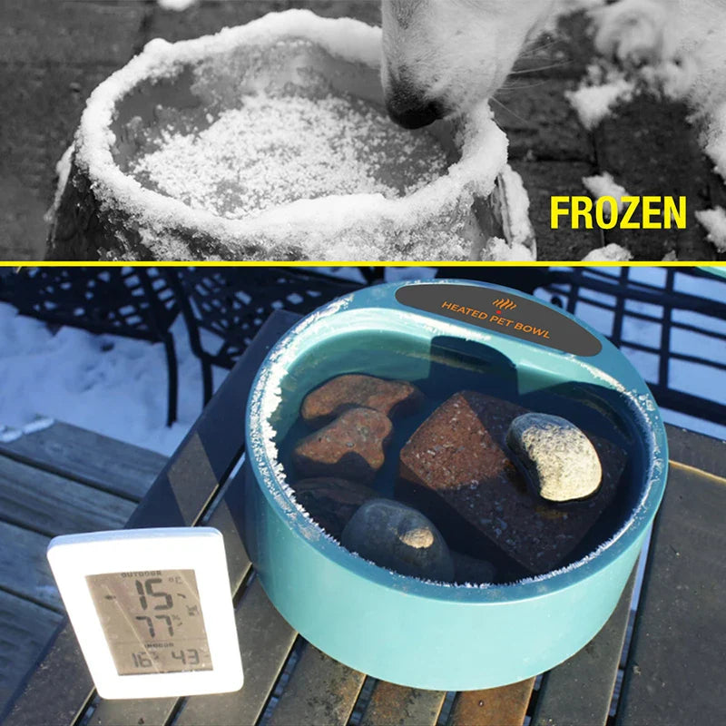 Thermostatic Heated Outdoor Dog Bowl, 2.2L - view 2