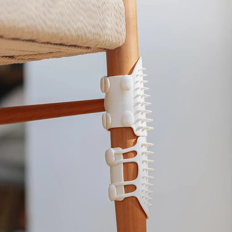 Self-Grooming Wall Corner Scratcher Brush for Cats - view 5