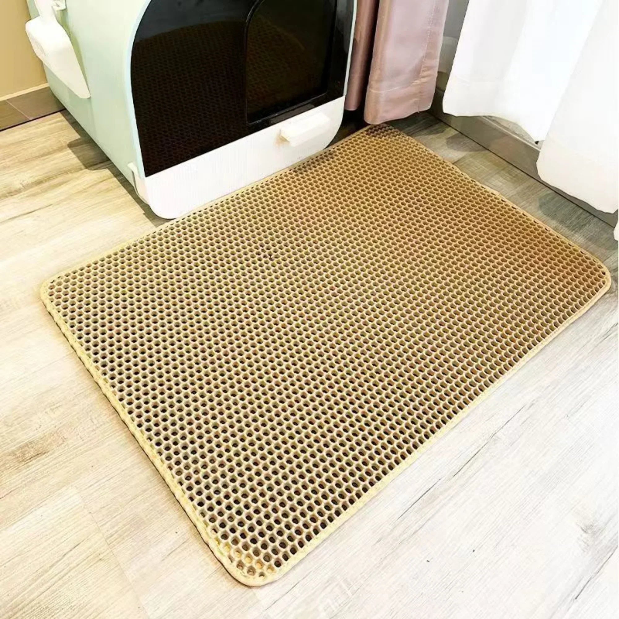 Anti-Splash Double-Layer Cat Litter Mat