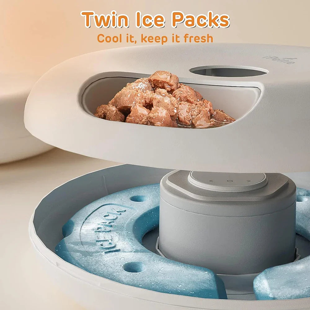 Rechargeable Timed Wet Food Feeder for Cats and Dogs - view 4
