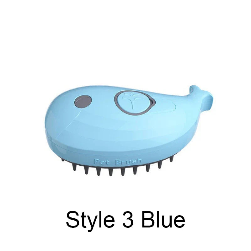 Rotating 3-in-1 Steam Grooming Brush for Cats - view 8