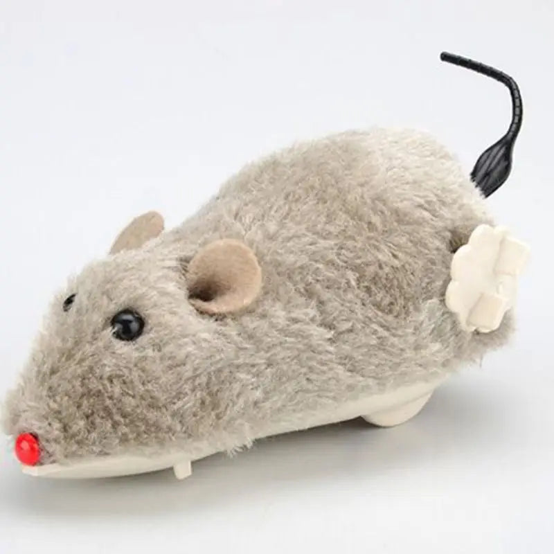 Lifelike Running Plush Mouse Toy for Cats and Dogs - view 5