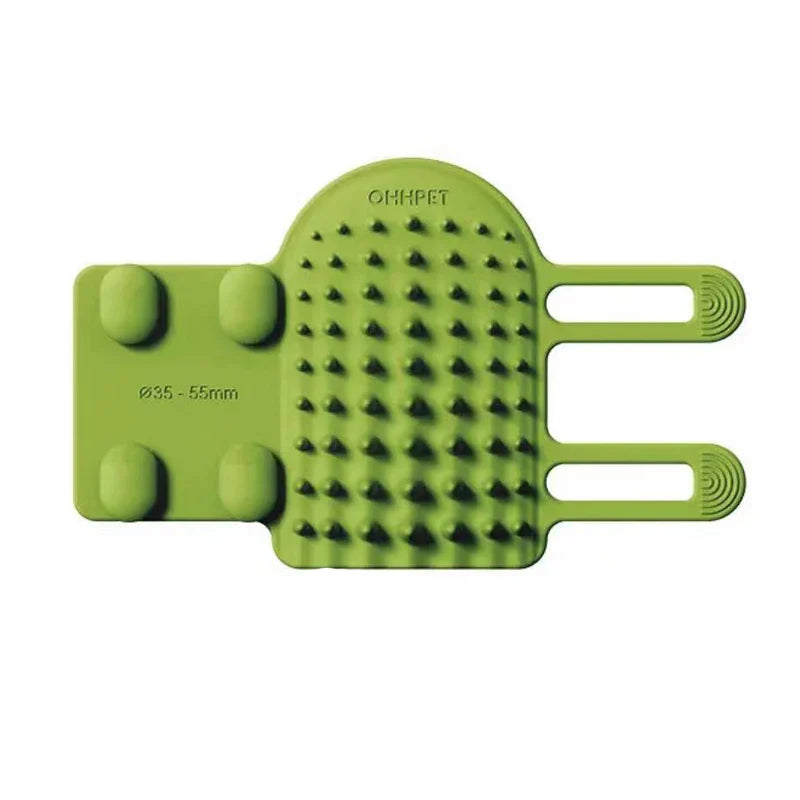 Self-Grooming Wall Corner Scratcher Brush for Cats - view 7