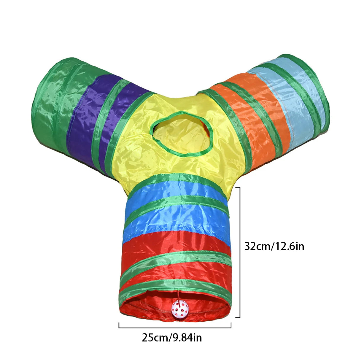 Collapsible Cat Tunnel Play Toy