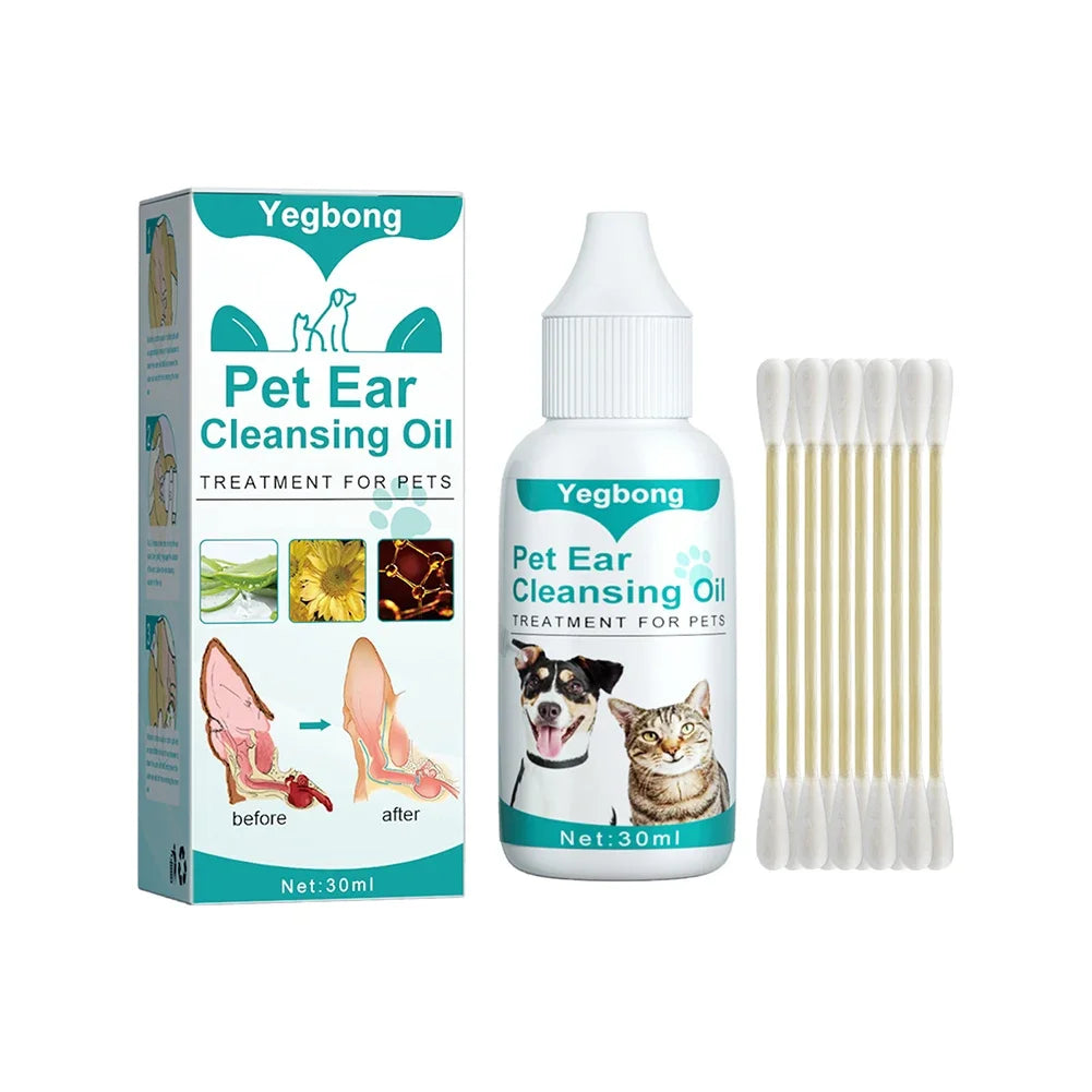 Pet Ear Cleaning Oil, 30ml