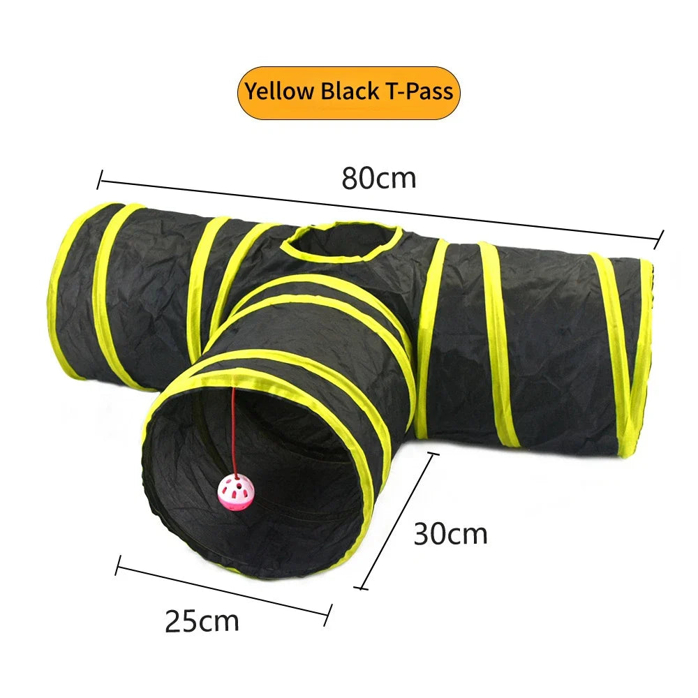 Foldable Crinkle Cat Tunnel Toy - view 19