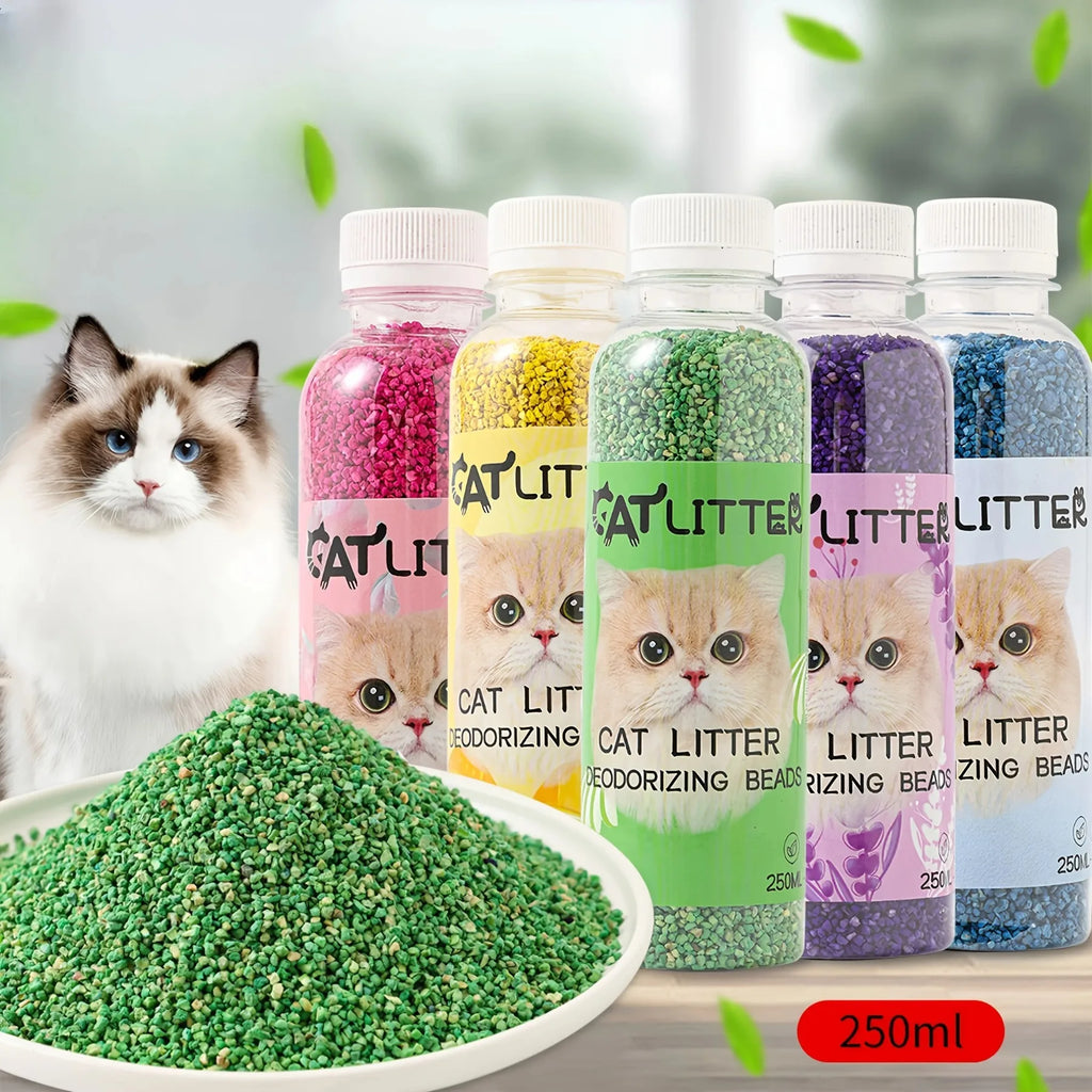 Cat Litter Deodorizing Beads Bottle