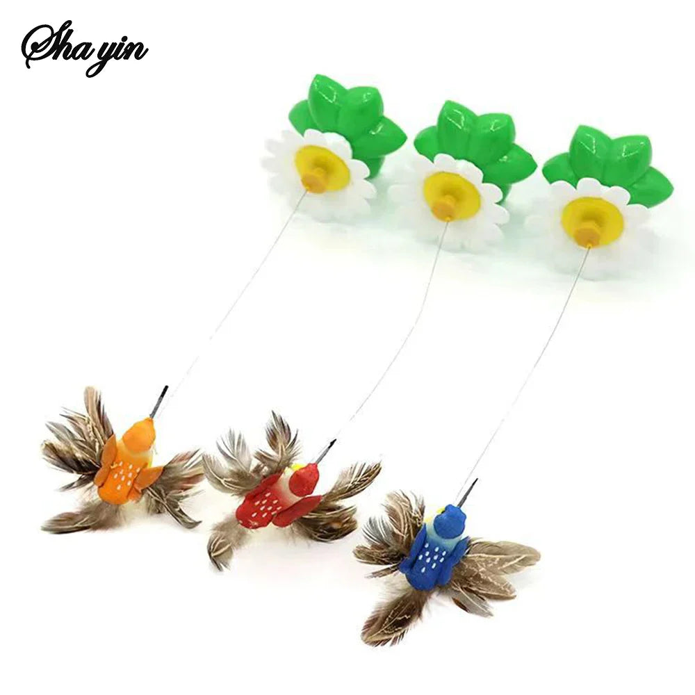 Electric Spinning Hummingbird Cat Teaser Toy - view 6