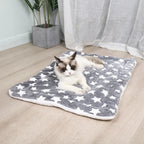 Thick Flannel Blanket Bed Mat for Dogs and Cats - view 2