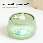 Ceramic Cat Water Fountain with Filter, 1.3L USB - view 5