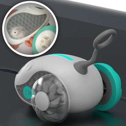 Cat Toy Ball Automatic Rolling Smart Cat Toy Car Interactive car remote control electric Car Indoor Pet Kitten Supplies