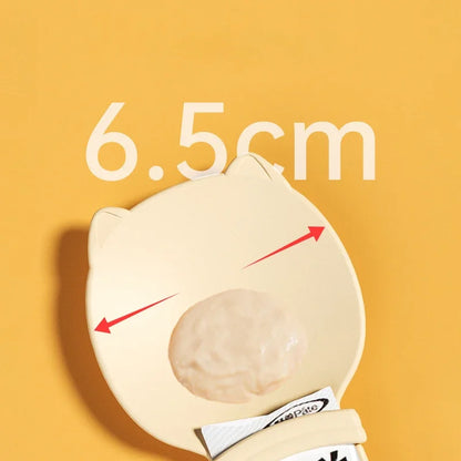 2PCs Cat Strip Squeeze Spoon Cat Strip Feeder for Lickable Wet Cat Treats Pet Liquid Snack Feeding Tool Cat Feeder Pet Supplies
