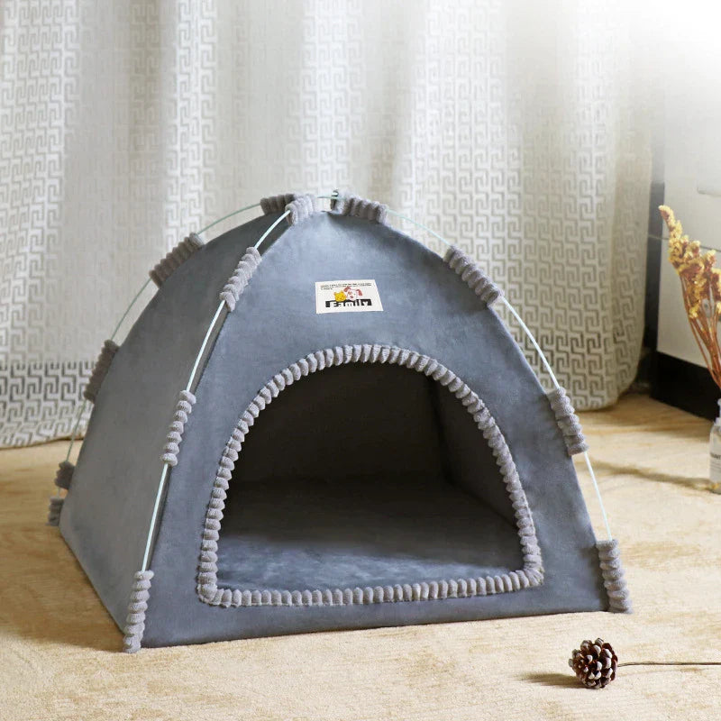 Foldable Breathable Tent Bed for Cats and Dogs - view 9