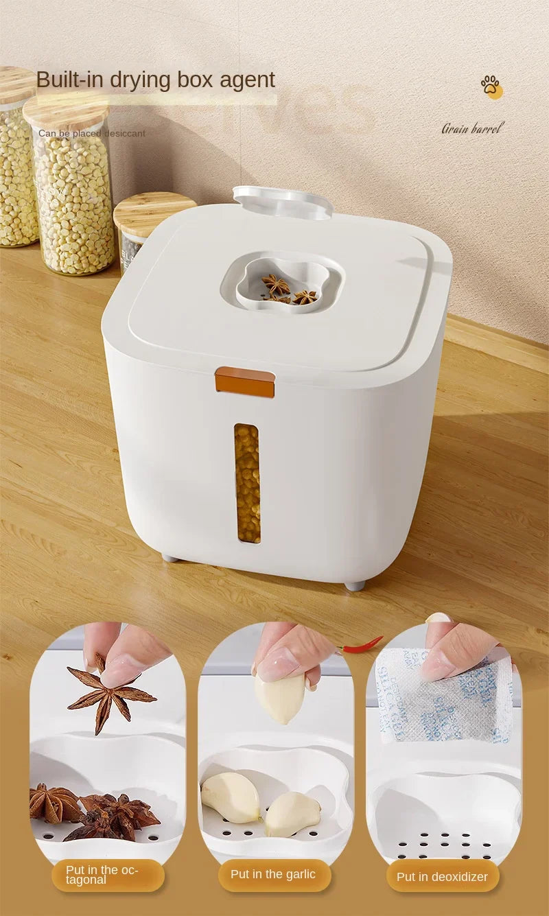 Sealed Food Storage Container for Dog and Cat Food - view 2