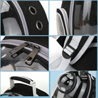 Space Capsule Pet Carrier Backpack for Cats and Small Dogs - view 3