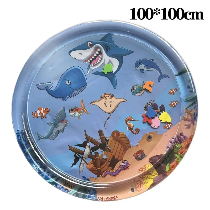 Ocean Sensory Water Play Mat Toy for Cats and Dogs - view 7