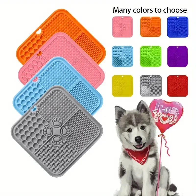 Silicone Slow Feeding Lick Mat for Dogs and Cats - view 2