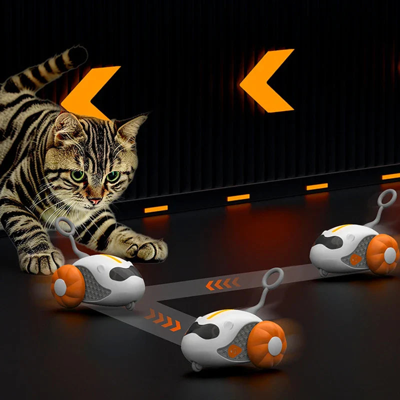 Automatic Rolling Ball Car Cat Toy - view 2
