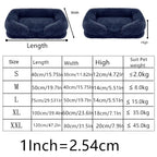 Thickened Plush Winter Dog Bed