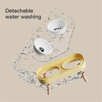 Adjustable Height Double Bowl Feeder for Cats and Dogs - view 4