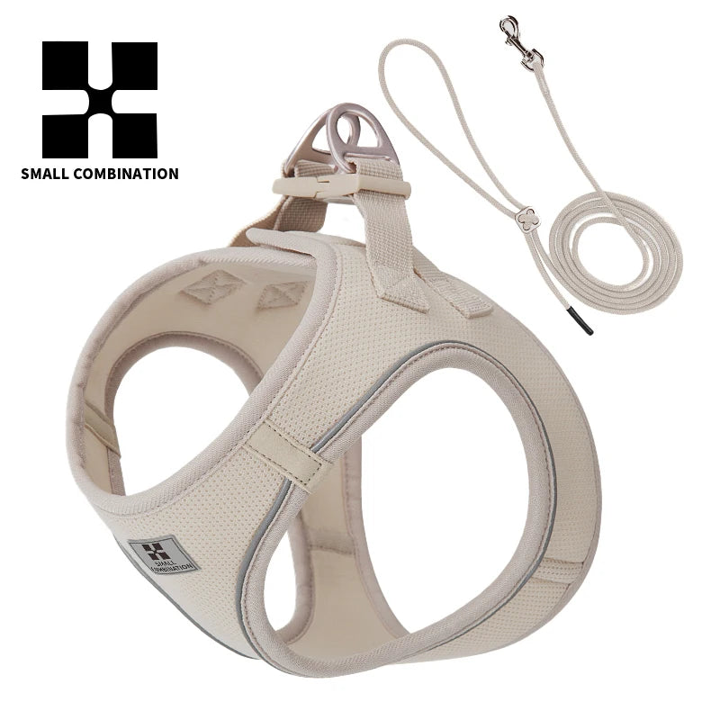 Reflective Adjustable Dog Harness and Leash Set