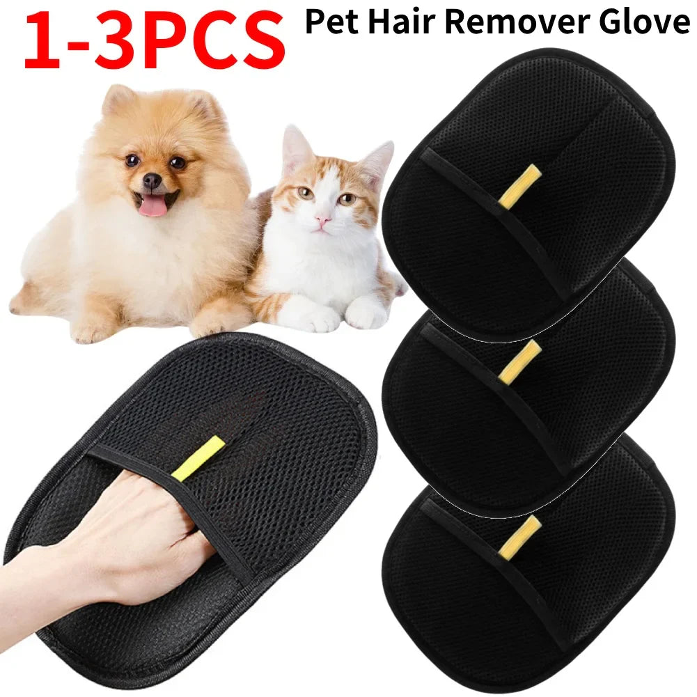 Deshedding Grooming Glove for Dogs, Cats and Rabbits